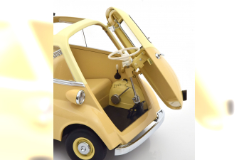 BMW 250 Isetta (1959), creme yellow