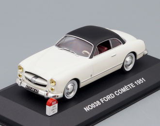 FORD Comete 1951, white with black roof