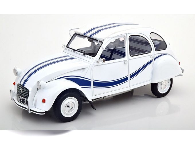 CITROEN 2 CV (1983), white/blue