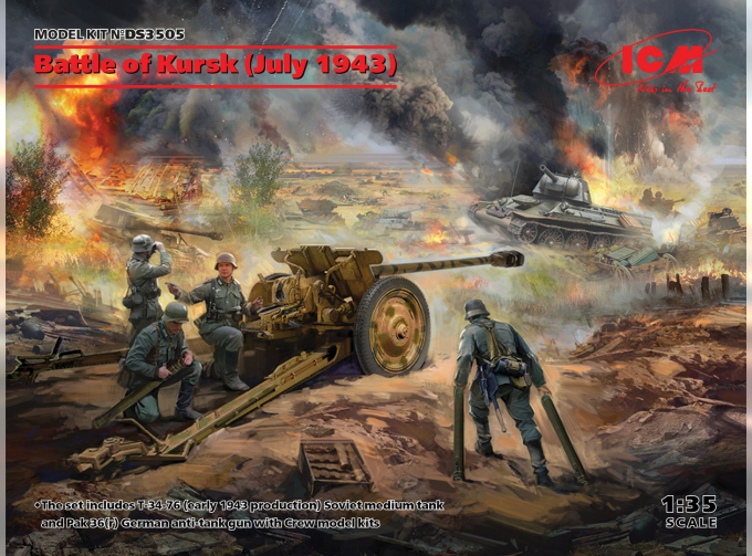 Сборная модель Курская битва (июль 1943 г.)