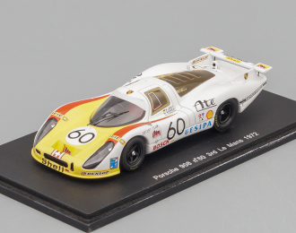 PORSCHE 908 #60 M.Casoni - R.Joest - M.Weber - 3rd LM (1972), white