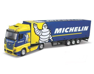 MERCEDES-BENZ  Actros Gigaspece *MICHELIN*, blue / yellow