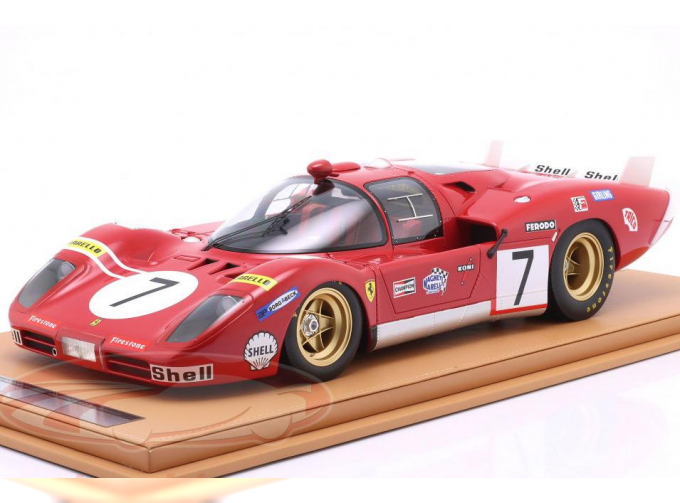 FERRARI 512S 5.0L V12 №7 24h LeMans Derek Bell, Ronnie Peterson (1970)