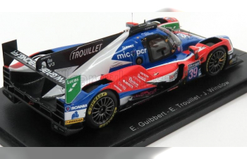 ORECA 07 Gibson Team Graff Racing N39 43th 24h Le Mans (2017) 18th Lmp2 E.Guibbert - E.Trouillet - J.Winslow, Red Blue White