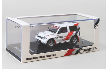 MITSUBISHI Pajero Evolution Ralliart, white