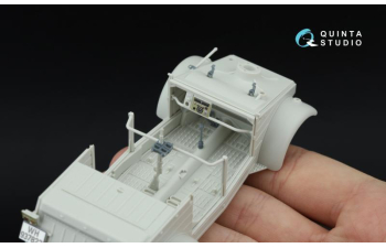 3D Декаль интерьера кабины Kubelwagen Type 82 (Meng VS-016) (с 3D-печатными деталями)