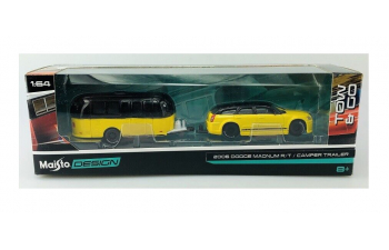 DODGE MAGNUM R/T STATION WAGON WITH ROULOTTE (2006), yellow black