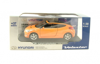 HYUNDAI Veloster, оранжевый