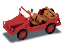 DKW Munga 4х4 Fire Brigade (пожарный) 1960, red