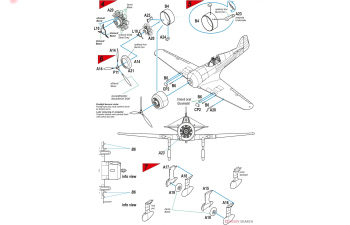 Сборная модель Fokker D.21 'Against Messerschmitts'