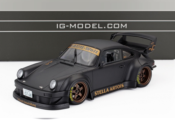 PORSCHE 911 930 Rwb Rauh Welt Coupe (1973), Matt Black