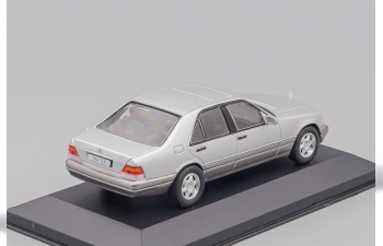 MERCEDES-BENZ 500 SE (1991), Mercedes-Benz Offizielle Modell-Sammlung 55, silver