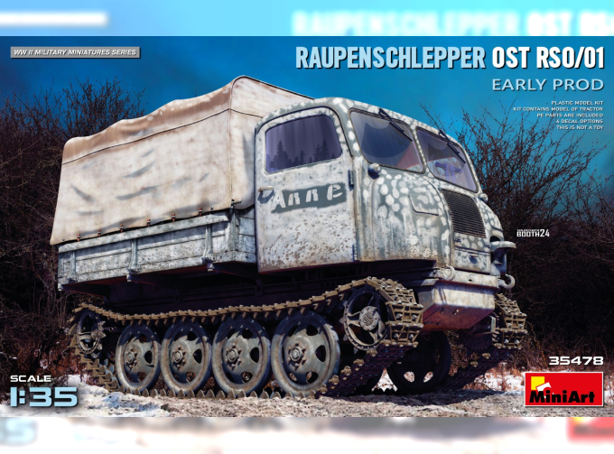 Сборная модель STEYR Rso/01 Tank Truck Military Cingolato