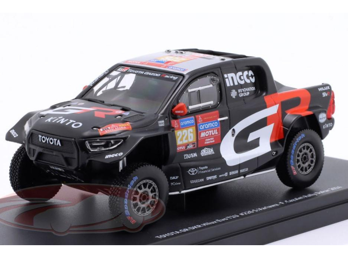 TOYOTA GR DKR Hilux EVO T1U #226 Rallye Dakar Saood Variawa, Francois Cazalet (2024)