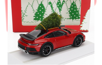 PORSCHE 911 992 Coupe Dakar Christmas Edition (2023), Carmen Red