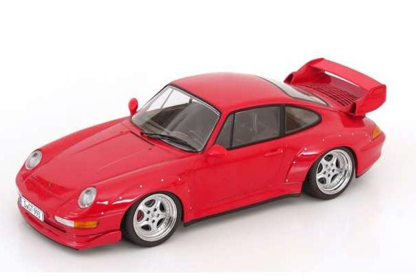 PORSCHE 911 (993) GT2 with Speedline rims (1996), red