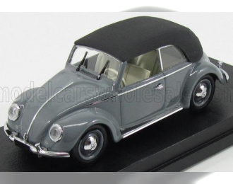 VOLKSWAGEN Maggiolino Beetle Cabriolet Closed (1949), Grey Black