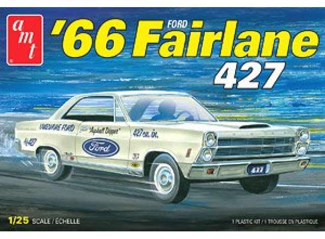 Сборная модель Ford Fairlane 427, plastic modelkit 1966