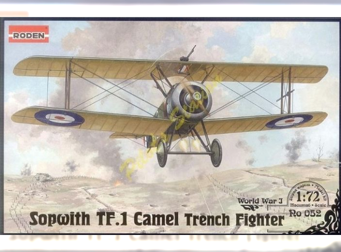 Сборная модель Британский истребитель Sopwith TF.1 CAMEL