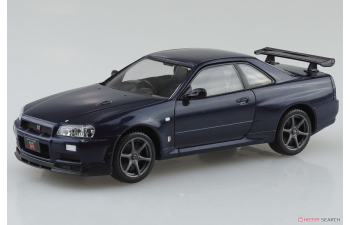 Сборная модель Nissan Skyline GT-R R34 (Midnight Purple) 
