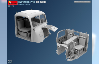 Сборная модель STEYR Rso/01 Tank Truck Military Cingolato