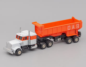 Грузовик, белый / оранжевый