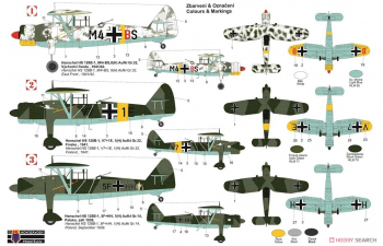 Сборная модель Henschel Hs 126B-1 „Luftwaffe“