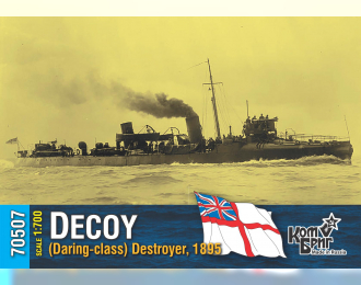 Сборная модель Эсминец HMS Decoy (Daring-class) Destroyer, 1895