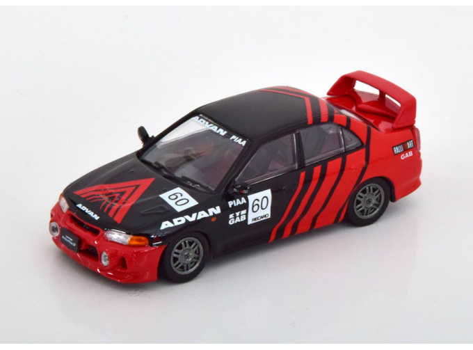 MITSUBISHI Lancer Evo IV Advan, red black