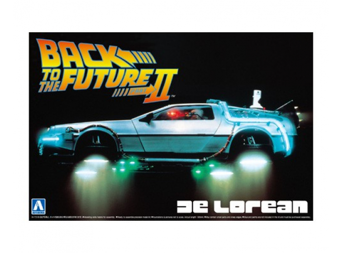 Сборная модель Back To The Future II DeLOREAN