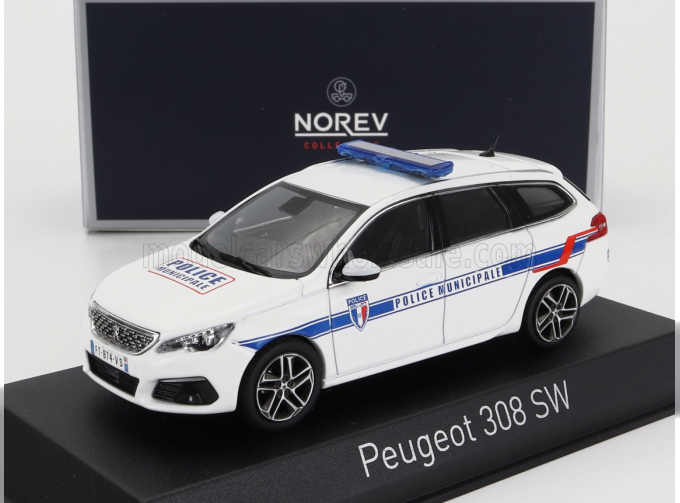 PEUGEOT 308 Gt Sw Station Wagon Police Municipale (2020), White