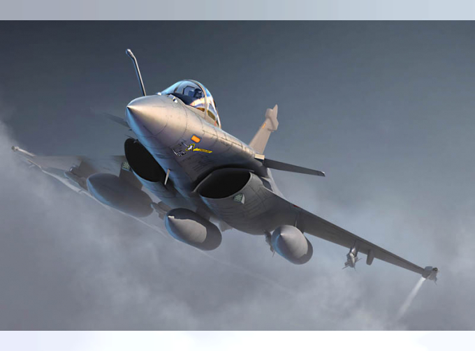 Сборная модель Самолет Французский Rafale C