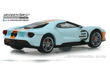 FORD GT Heritage Edition #9 "Gulf Racing" 2019 "Gulf" Oil Color