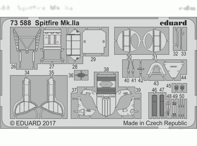 Фототравление для Spitfire Mk. IIa