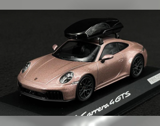 PORSCHE 911 992-2 Carrera 4 Gts Coupe With Roof Box (2024), Frozen Berry Met