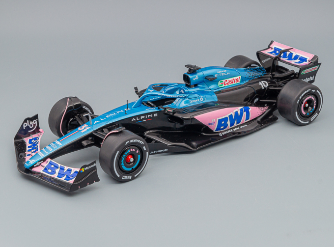 RENAULT F1 A523 Team Bwt Alpine Press №10 - №31 (2023), Blue Pink