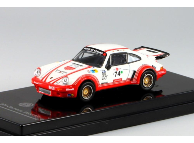 PORSCHE 911 Carrera Rsr 3.0 Coupe Team Aurora Racing №74 (1974), White Red