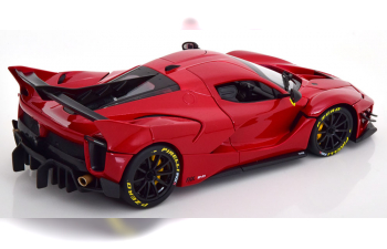 FERRARI FXX-K Evo Hybrid 6 3 V12 (2018), dark red / black