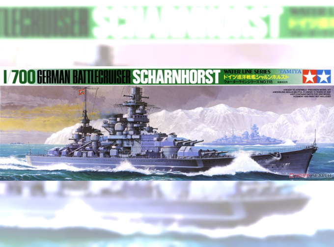 Сборная модель German Battle Cruiser Scharnhorst 