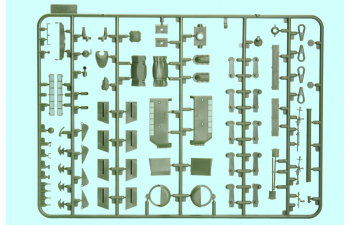 Сборная модель Советский средний танк II МВ T-34/76 (производство начала 1943 г.)