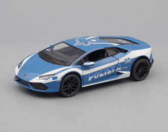 LAMBORGHINI Huracan LP610-4 Police, blue / white