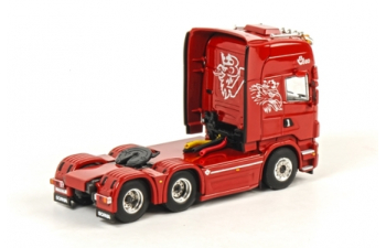 SCANIA R Topline Single truck, Premium Line 1:50, красный