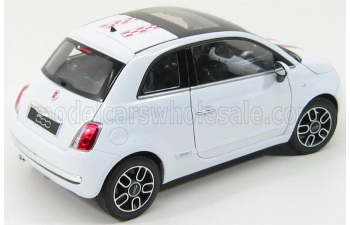 FIAT 500 BONNET RED STRIPES (2007)