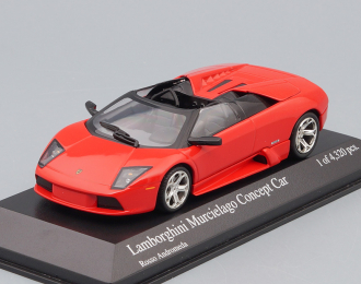 LAMBORGHINI Murcielago Barchetta 2004, red