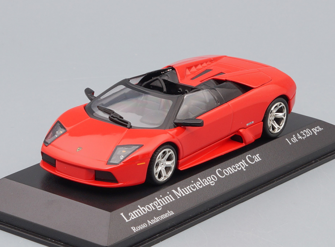 LAMBORGHINI Murcielago Barchetta 2004, red