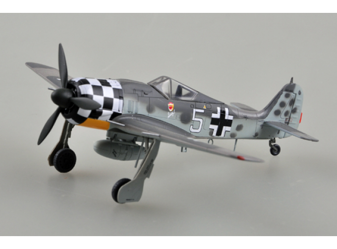 Самолёт FW190A-6, "White 5", Uffz Rudolf Hubl. I./JG1. July 1943