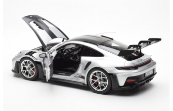 PORSCHE 911 (992) GT3 RS (2022), silver black