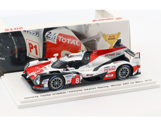 TOYOTA TS050 Hybrid #8 Toyota GAZOO Racing Winner 24h LM 2018 Buemi - Nakajima - Alonso