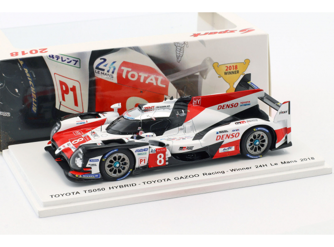 TOYOTA TS050 Hybrid #8 Toyota GAZOO Racing Winner 24h LM 2018 Buemi - Nakajima - Alonso