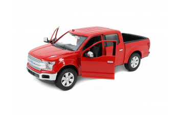 FORD F-150 Lariat Crew Cab (2019), red